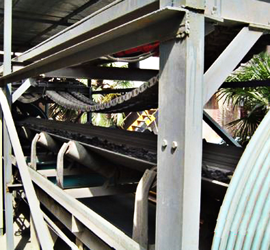 皮帶秤循環(huán)鏈碼使用現(xiàn)場(chǎng)圖